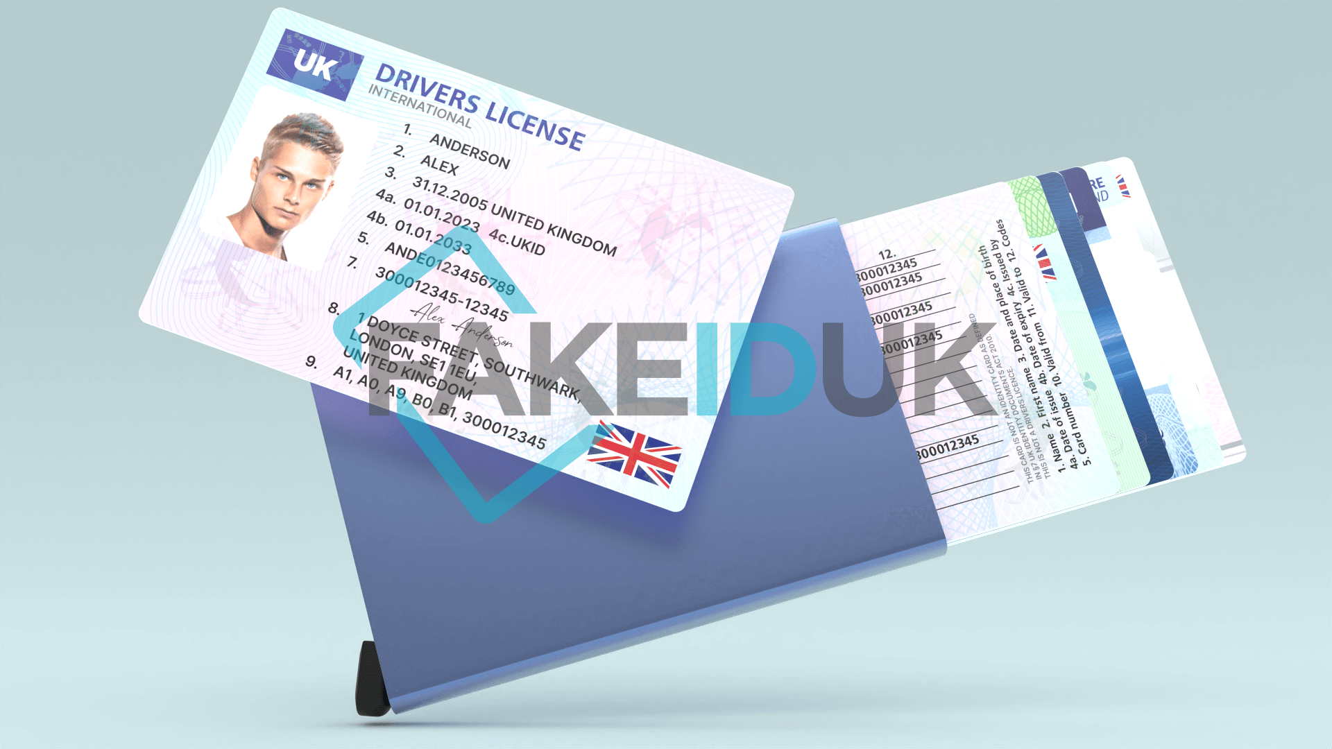 Classic UK Drivers License • fakeid.co.uk