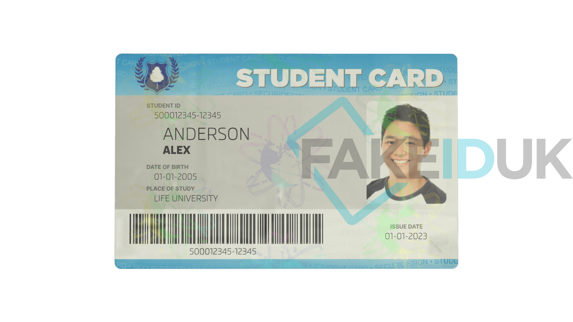 Universal Student Card • fakeid.co.uk