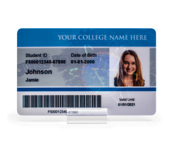 Customisable College Card